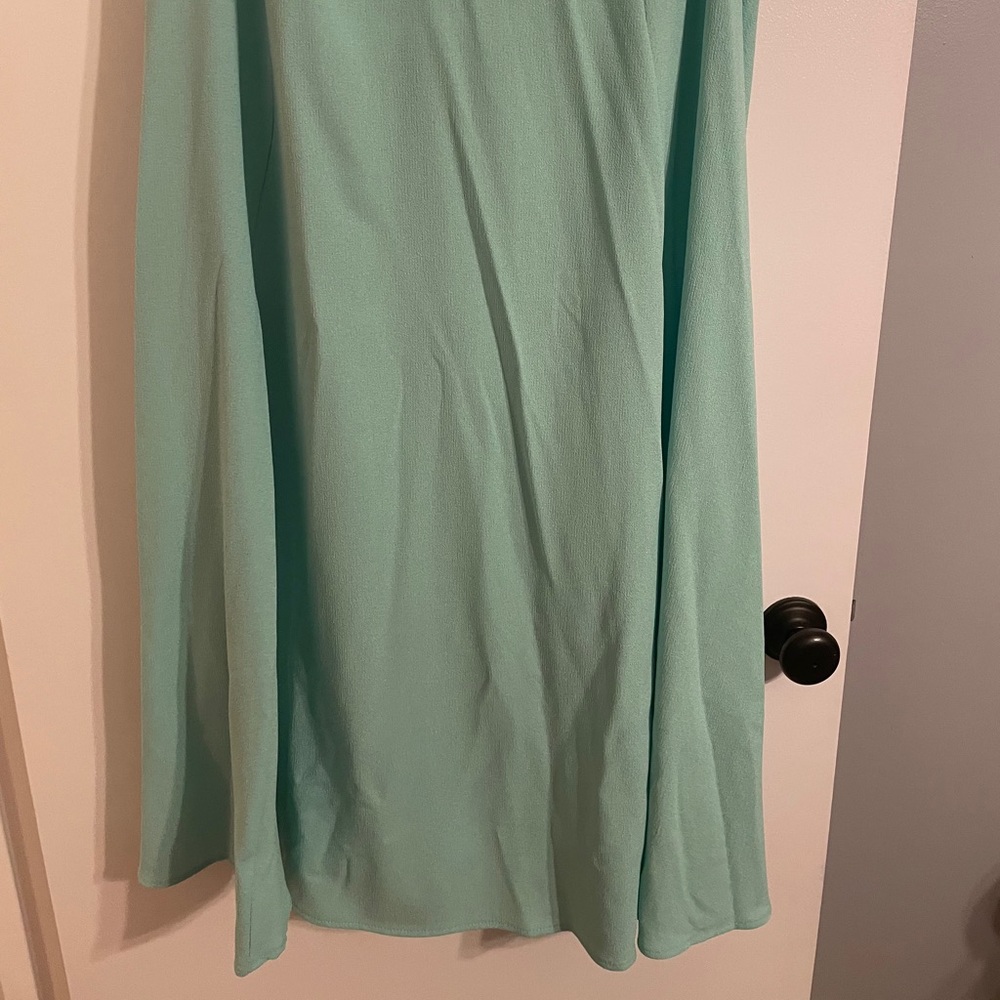 Mint maxi skirt